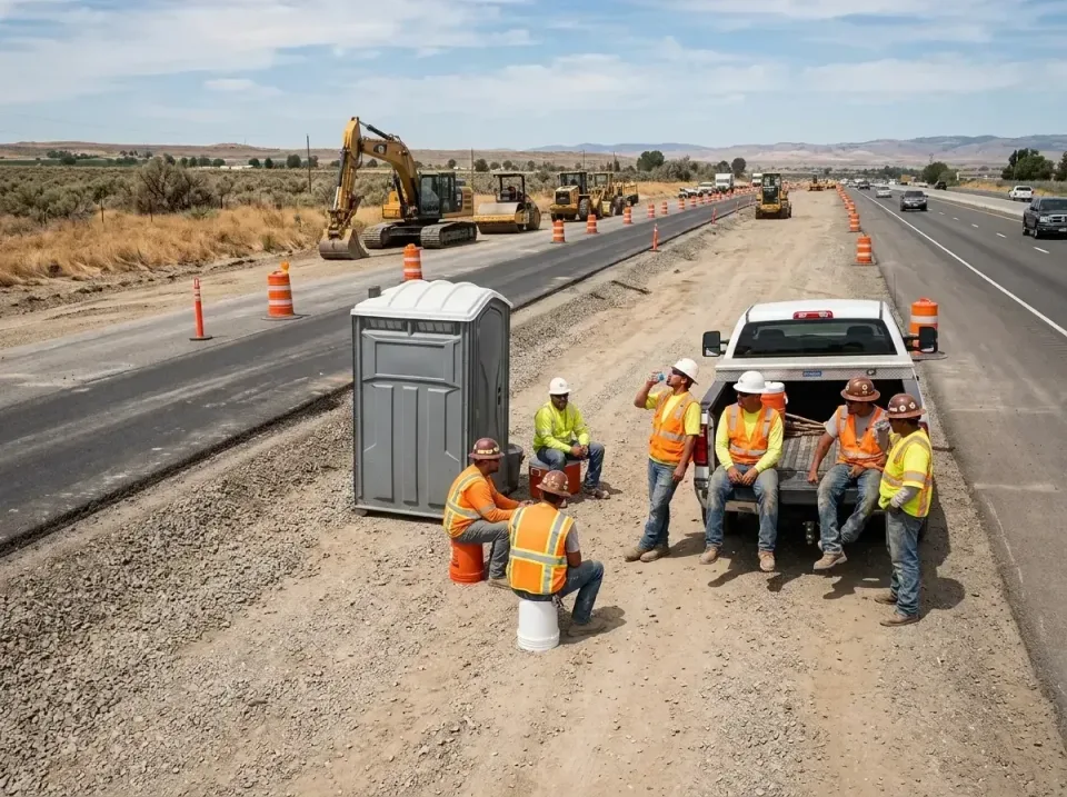highway-road-construction-crew-007 — frequently asked questions, Porta Potty and Restroom Rentals in Affton, MO